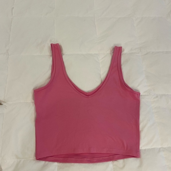 Hollister bright pink Crop Top Size Medium - Picture 3 of 4